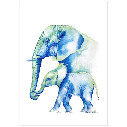 Elefantes Azules